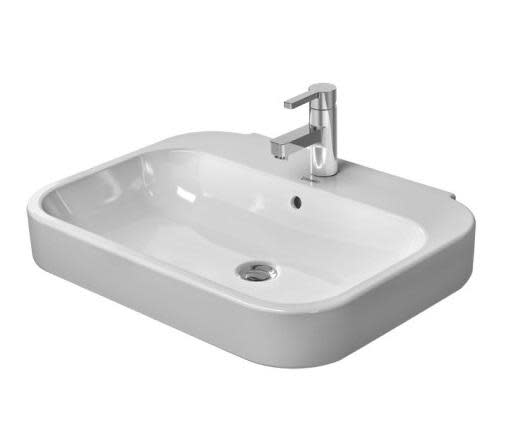 Köp Duravit Happy D.2 Tvättställ 60x47.5 cm m/Kranhål m/Bräddavlopp