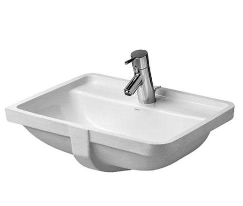 Köp Duravit Starck handfat Vit 49x36 cm m/Bräddavlopp m/Kranhål.