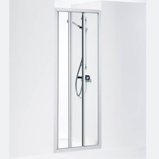 Köp Ifö Solid Skjutdörr SVS 120x195cm Klart glas/Natur profil