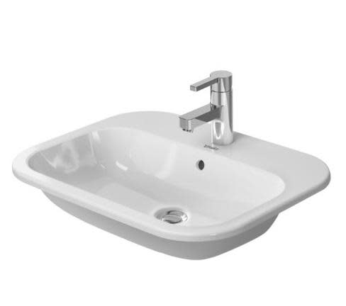 Köp Duravit Happy D.2 Tvättställ 60x46 cm m/Kranhål m/Bräddavlopp