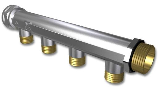 Köp Fördelarrör UNI 4 x G15 till 16 rör