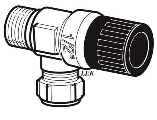 Köp Nibe säkerhetsventil 1/2"x15 mm, 9 bar