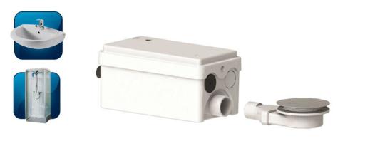 Köp Saniflo Sanidouche Flat kompakt bdt-pump för duschkabin