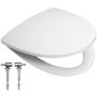 Ifö Sign toalettsits, soft close, snabbfäste, vit