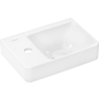 Hansgrohe Xelu Q håndvask, 36x25 cm, venstre, hvid
