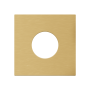 Grohe roset, til indbygningsdele, 70x70 mm, børstet messing