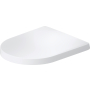 Duravit Balcoon toiletsæde, aftagelig, mat hvid