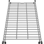 Blanco afdrypningsrist, 38,4x25,15 cm, rustfrit stål