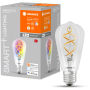 Ledvance Smart+ Wifi E27 edisonpære, 2700K, 4,5W