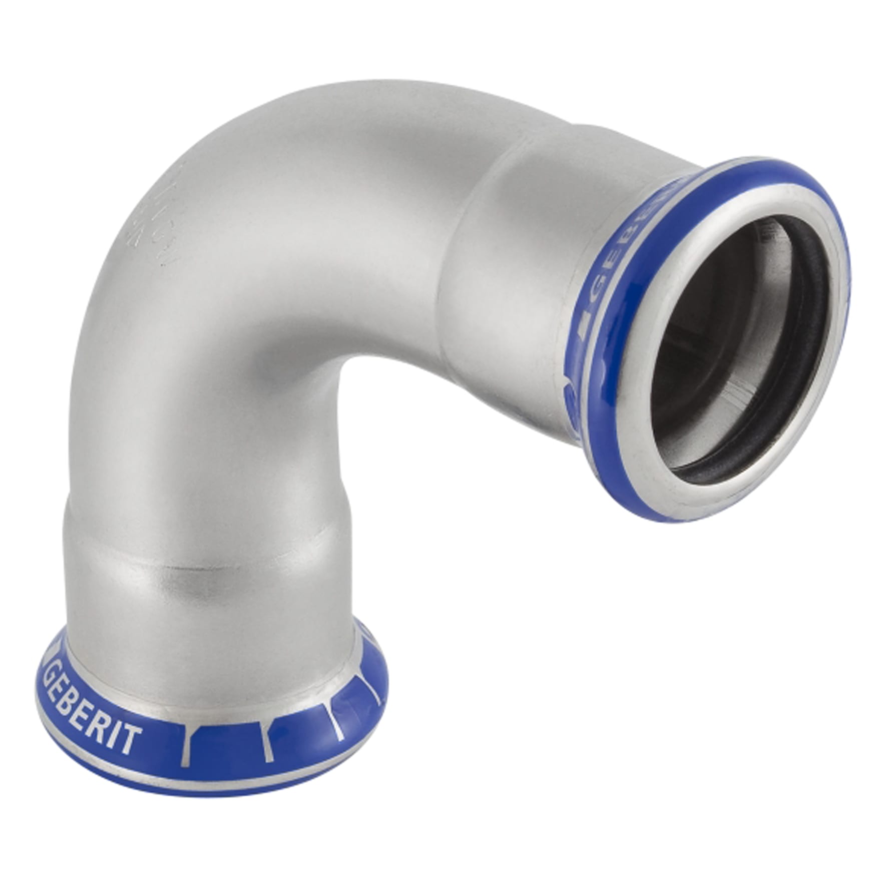 Kob Geberit Mapress rustfri bojning t/brugsvand 18 mm - 90 grader 034302018