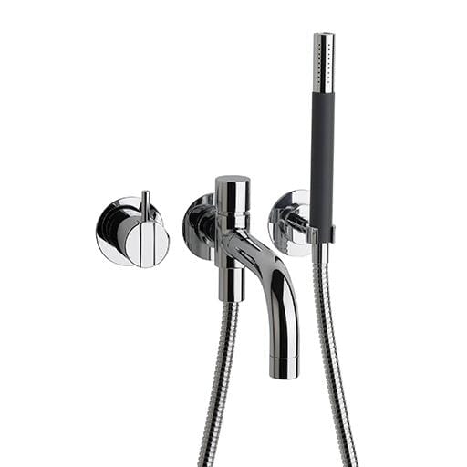 Kob Vola 2141DT8 badekararmatur til indbygning i messing natur 717702719