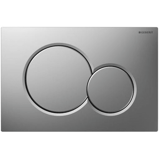 Kob Geberit Sigma 01 betjeningsplade, matforkromet 617080240