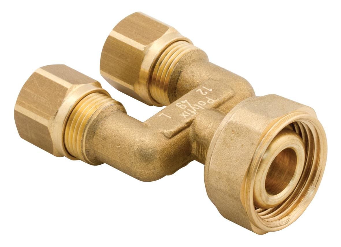 Kob Uponor Minitec dobbeltfordeler 3/4\" x 9,9 mm. 381119039