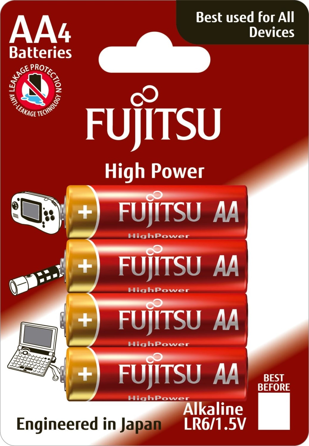 Аккумулятор fujitsu aa