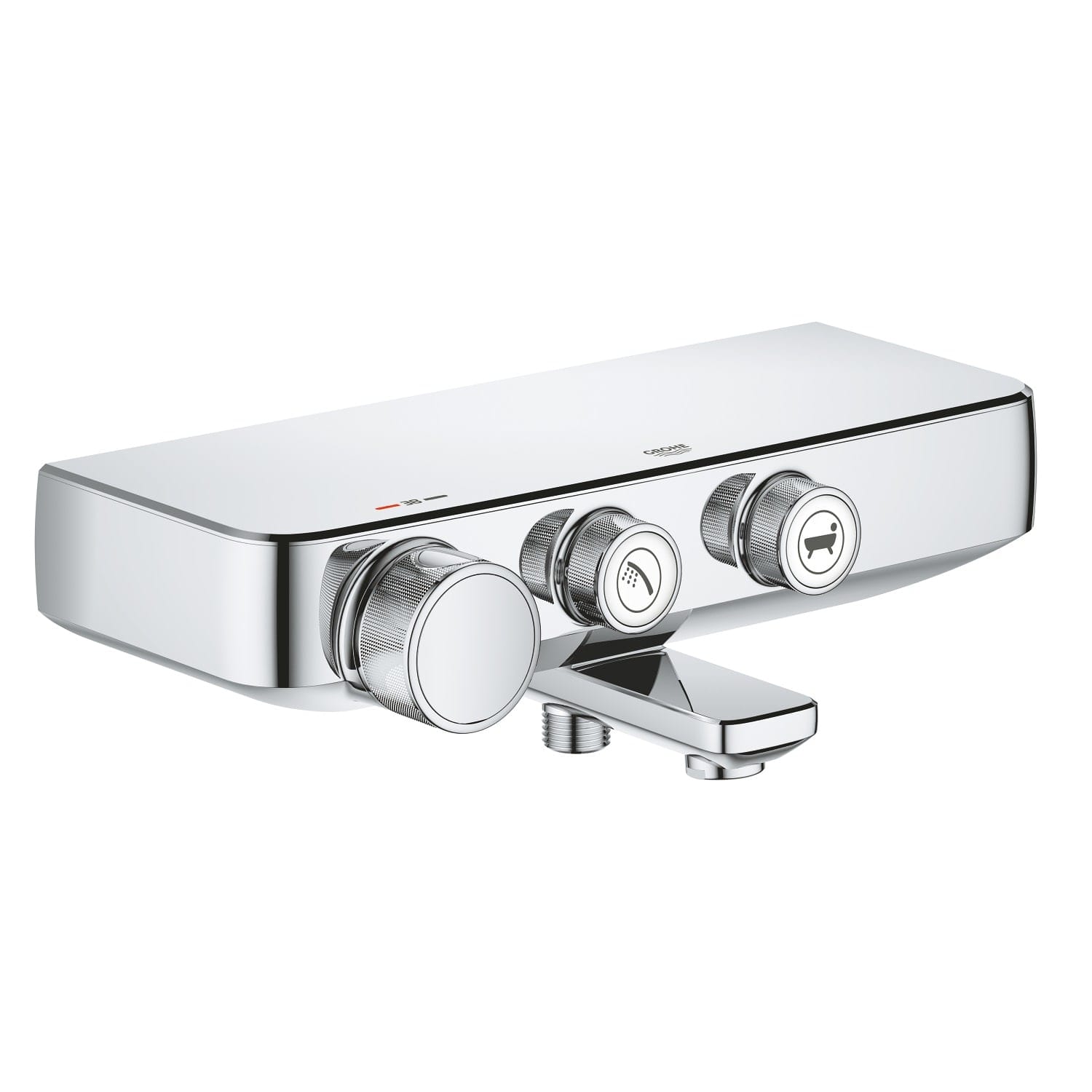 Kjop GROHE Grohtherm SmartControl Karbatteri m/Termostat, Krom 34718000