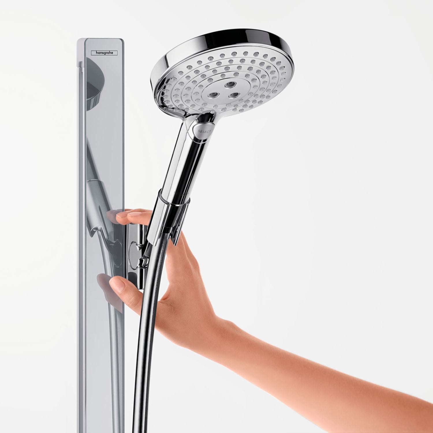 KjÃ¸p Hansgrohe Raindance Select S 120 3jet Dusjsett 90 cm, Krom 27648000