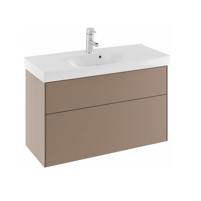 Køb ifö sense compact underskab 90 cm m/skuffer, mat mullvad 780037692 Underskab badeværelse 90 cm