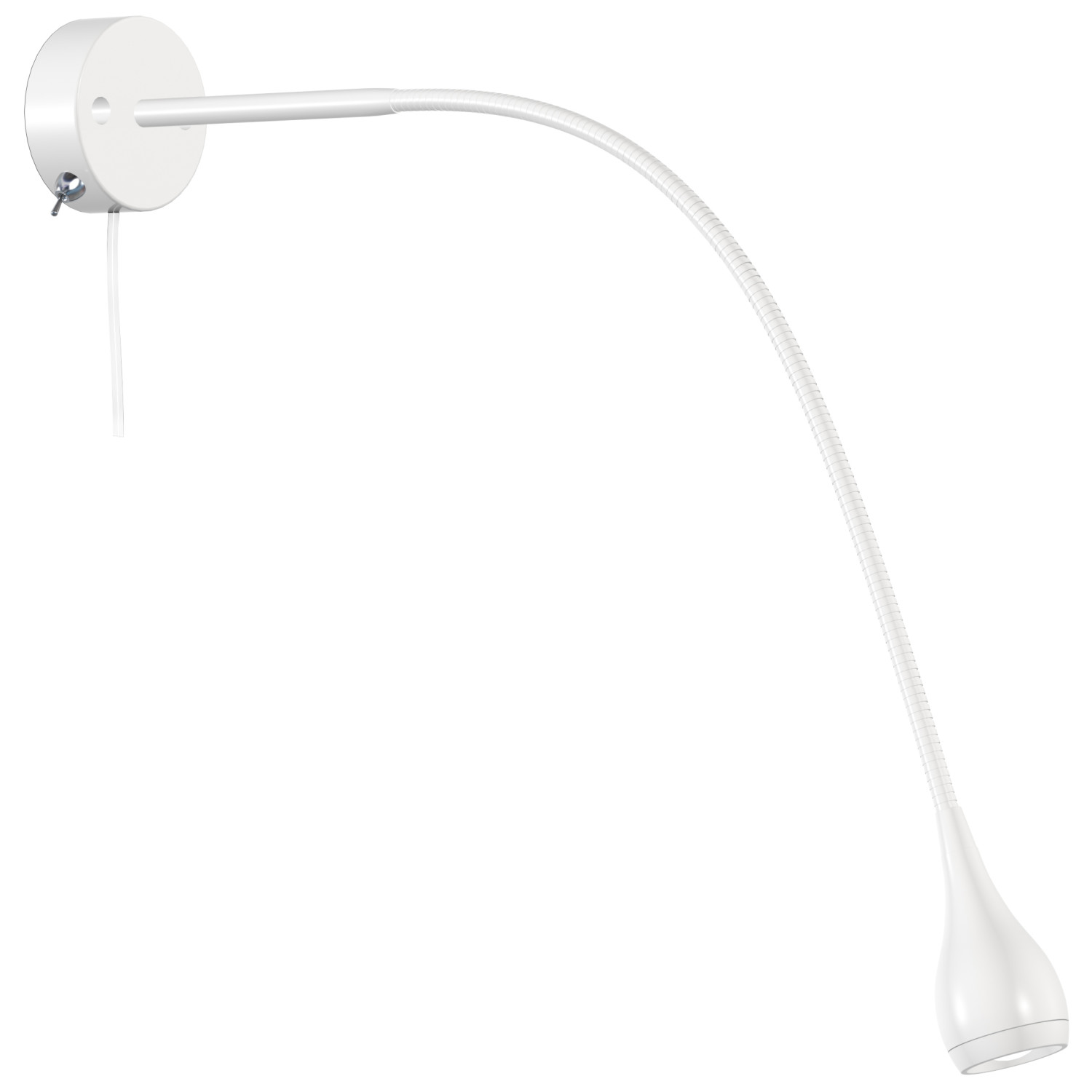 Kjøp Nordlux Drop vegglampe, 3W LED, hvit 4243201316 Drop vegglampe, 3W LED fra Nordlux | Lysbutikken.no