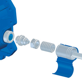 Grohe Rapido anslutningskopplingar, Ø15 mm pex rör-i-rör