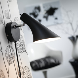 Nordlux Vanila vegglampe, sort
