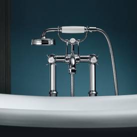 Axor Montreux 2-greps Badekarbatteri, gulvstĂ¥ende, krom