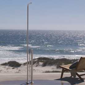 Vola FS3 duschset, borstat krom