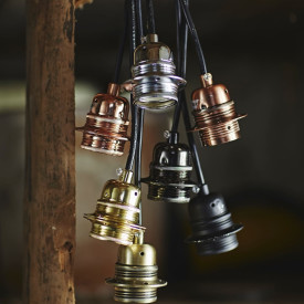 Nielsen P5 pendeloppheng, 3 meter, antikk-kobber