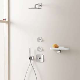 Hansgrohe Raindance E takdusj, 36x19 cm, krom