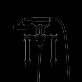 Axor Montreux 2-greps Badekarbatteri, cc 170 mm, børstet nikkel