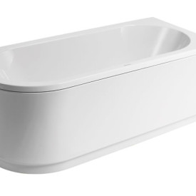 Royal Viva badekar, 175x80 cm, højre, hvid