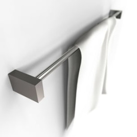 Frost Quadra handduksstång, 60 cm, rostfritt stål