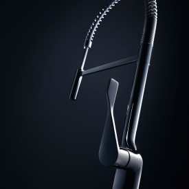 Axor Citterio Semi-Pro kjøkkenarmatur, stål