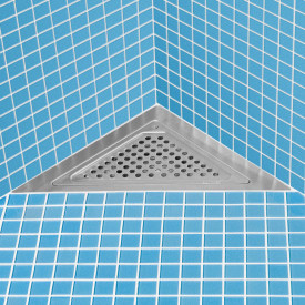 Blücher Waterline Vienna trekant rist, rustfritt stål