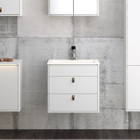 Gustavsberg Graphic möbelpaket, 60x41 cm, vit