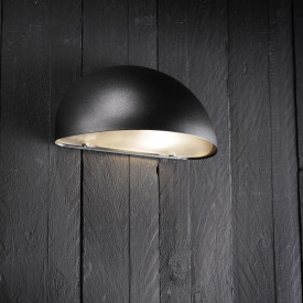 Nordlux Scorpius utelys vegg, sort