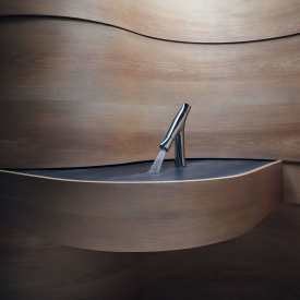 Axor Starck Organic 80 tvättställsblandare, krom