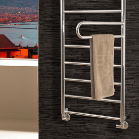 Kriss Vesuv håndkletørker, kombi, 60x110 cm, krom