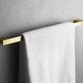 Unidrain Reframe håndklestang, 60,5 cm, messing