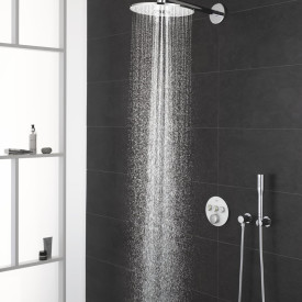 Grohe Grohtherm SmartControl dusjbatteri, hvit