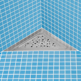 Blücher Waterline Oslo trekant rist, rustfritt stål