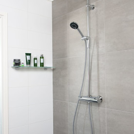 Oras Optima Rain dusjsett, krom