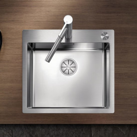 Blanco Claron 500 IF/A MXI diskbänk, 56x51 cm, rostfritt stål