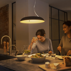 Philips Hue Connected Amaze pendellampe, sort