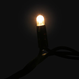 MK Ice Lite LED lyskæde, 114 varmhvid, 230V