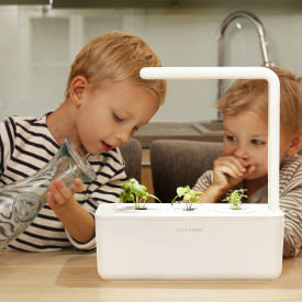 Click and Grow Smart Garden startsæt, hvid