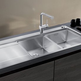 Blanco Divon II 8 S-IF kjøkkenvask, 116x51 cm, rustfritt stål