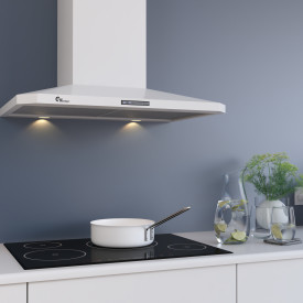 Thermex Decor 787 emhætte, væghængt, 70 cm, hvid