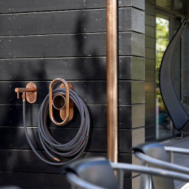 Frostline Wall vattenutkastare, till 30-55 cm, kopparbelagt rostfritt stål