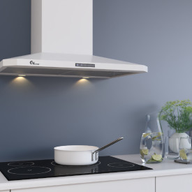 Thermex Decor 787 emhætte, væghængt, 60 cm, hvid