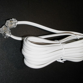 Telepatchkabel RJ11-RJ11, 1 meter